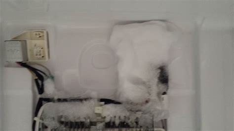 samsung fridge ice buildup on back wall|ice build up i. fridge